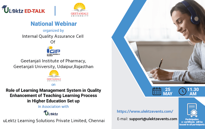 Geetanjali university Webinar
