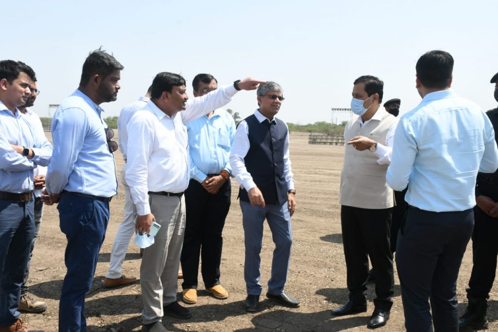 Image Sarbananda Sonowal at GCTM site