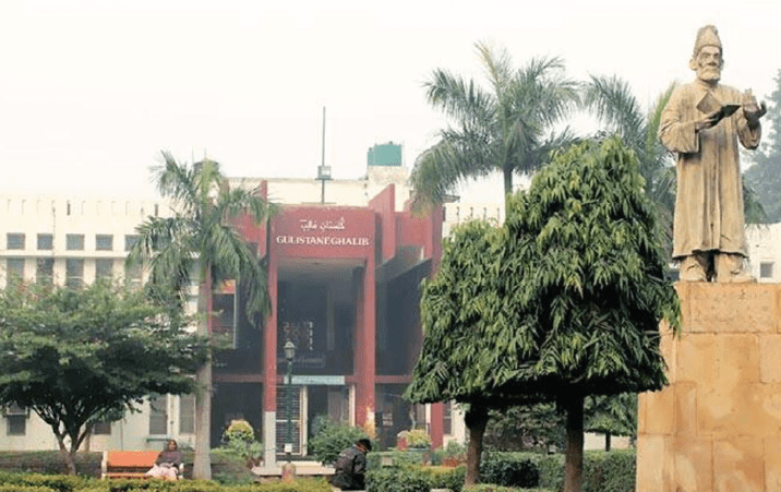 Jamia Millia Islamia PG students stage protest against offline