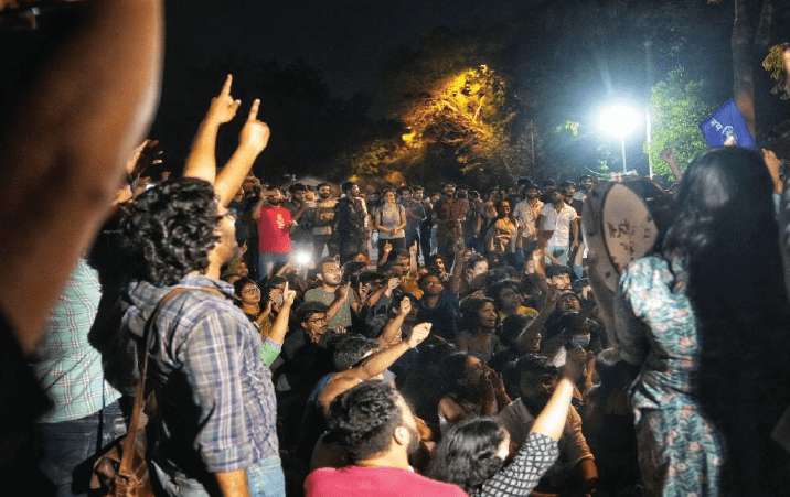JNU Students allege administration charged 10 15K as fine for participating in protests varsity denies