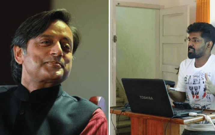You make Kerala proud Shashi Tharoor congratulates CAT tutor who scored 100 percentile for fourth time