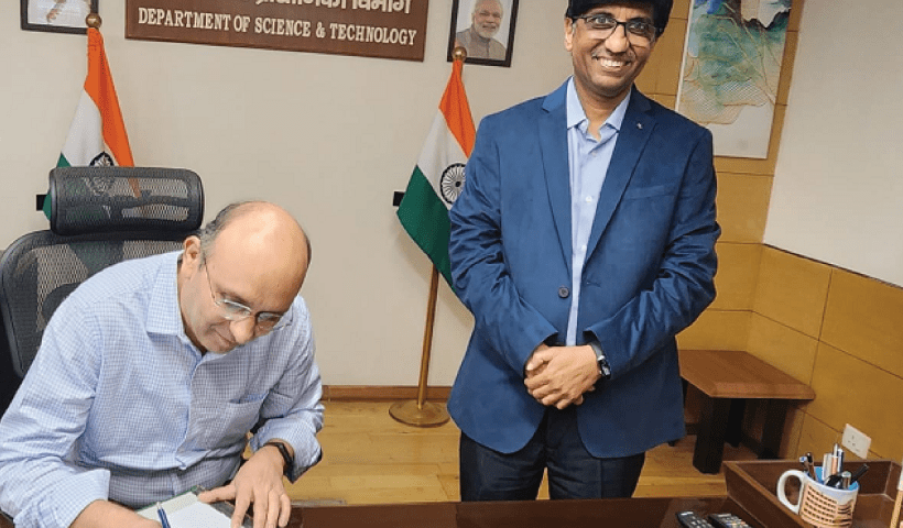 Former IIT Kanpur director Abhay Karandikar takes charge as DST secretary