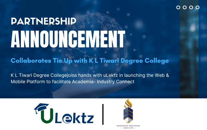 uLektz Tie Up K L Tiwari Degree College