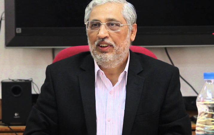 AICTE Chairman Anil D Sahasrabudhe