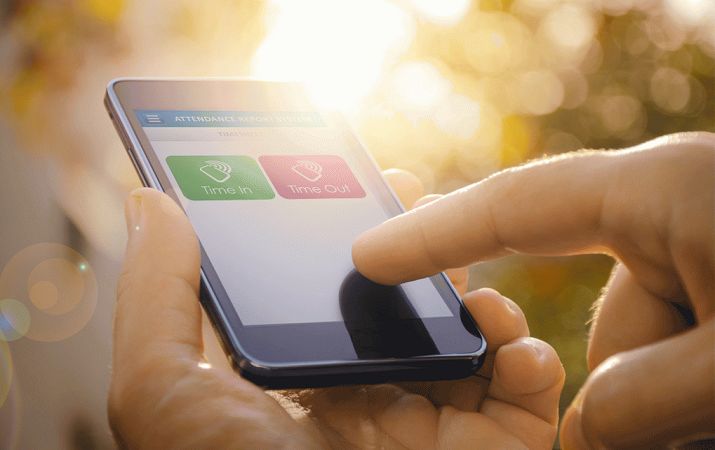 Mobile attendance clicks for colleges