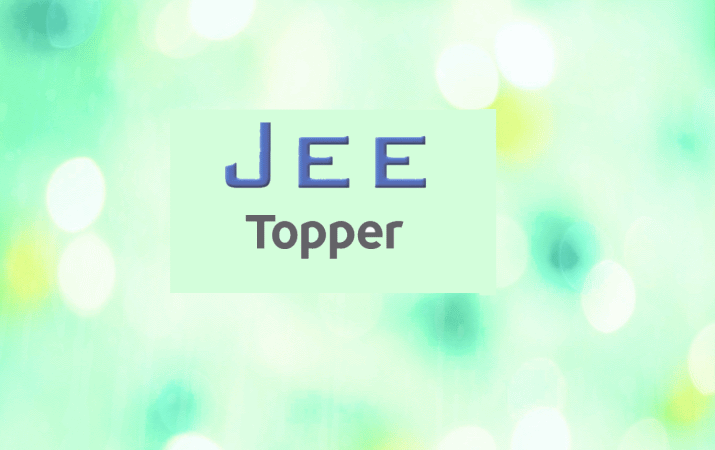 jee topper